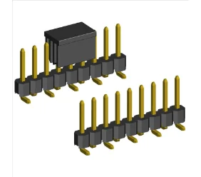 2.54mm Pin Header Single Row SMD B1(2) Type with Cap.